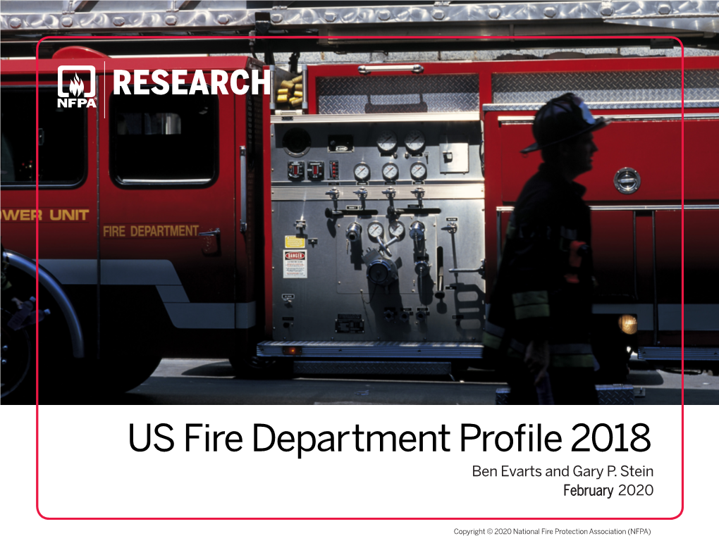 US Fire Department Profile 2018 Ben Evarts and Gary P