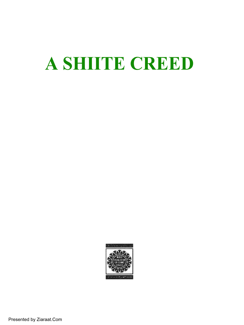 A Shiite Creed