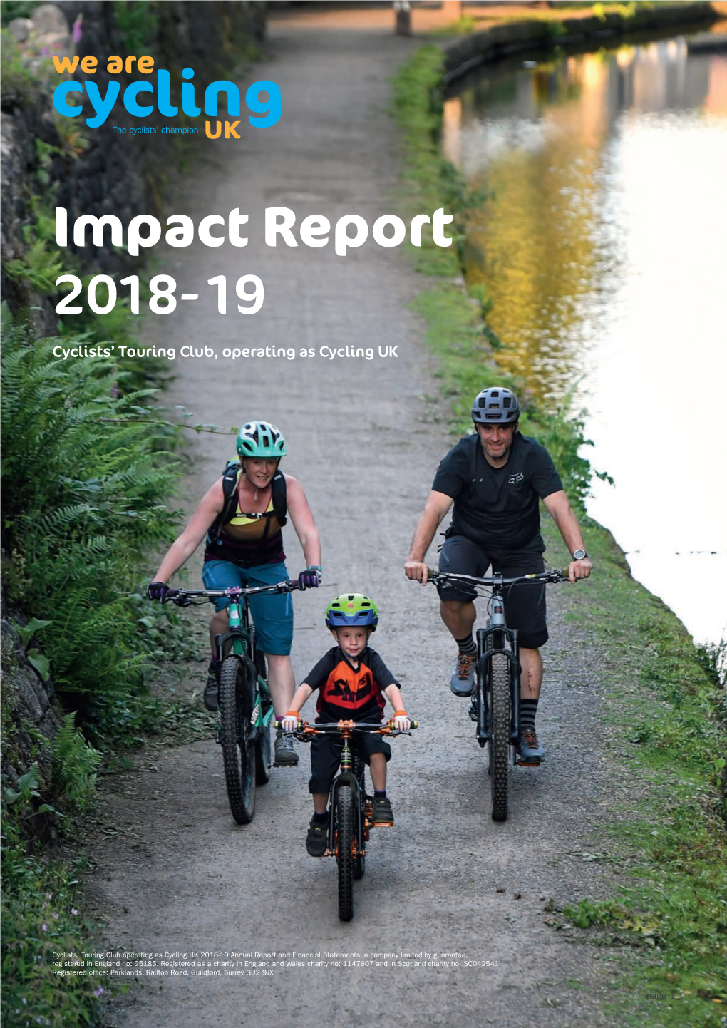 Cycling UK Impact Report 2018-19