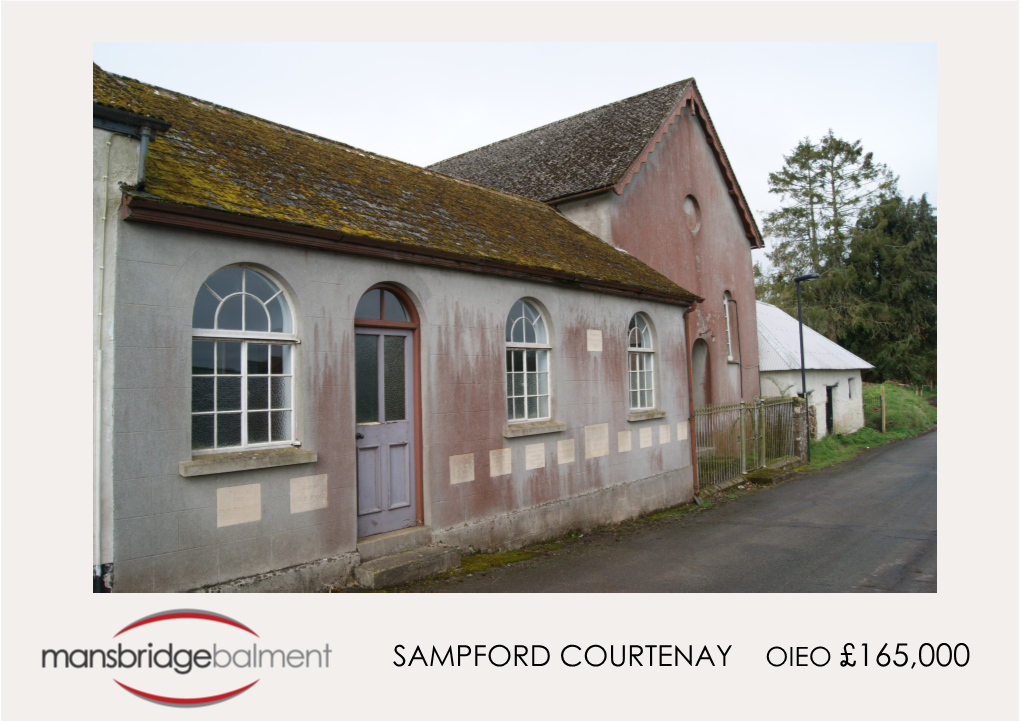 Sampford Courtenay Oieo £165,000