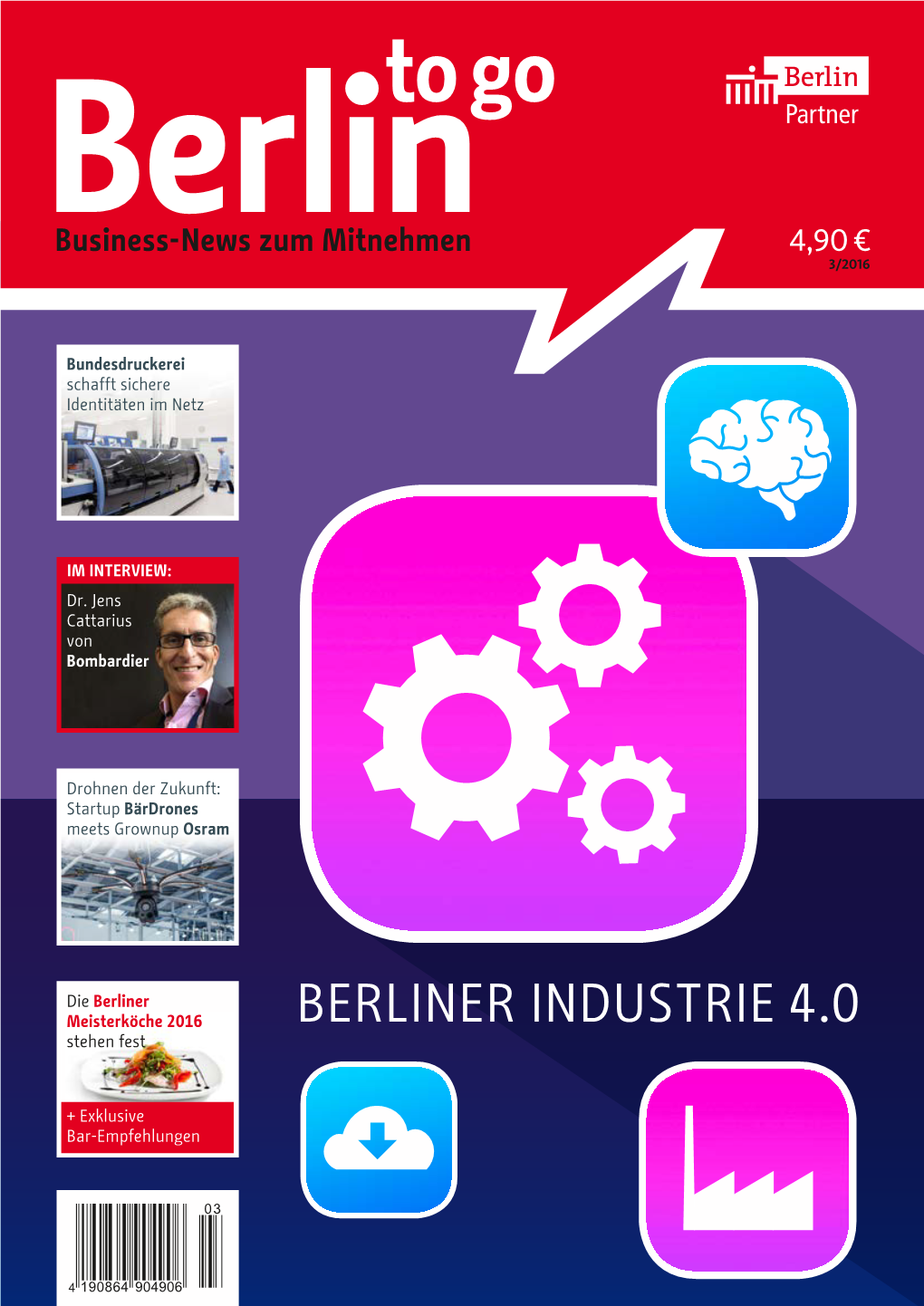 BERLINER INDUSTRIE 4.0 Stehen Fest