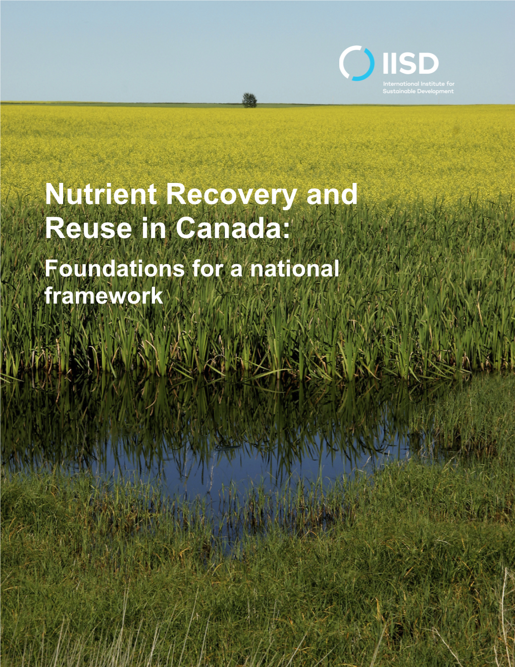 Nutrient Recovery and Reuse in Canada: Foundations for a National Framework