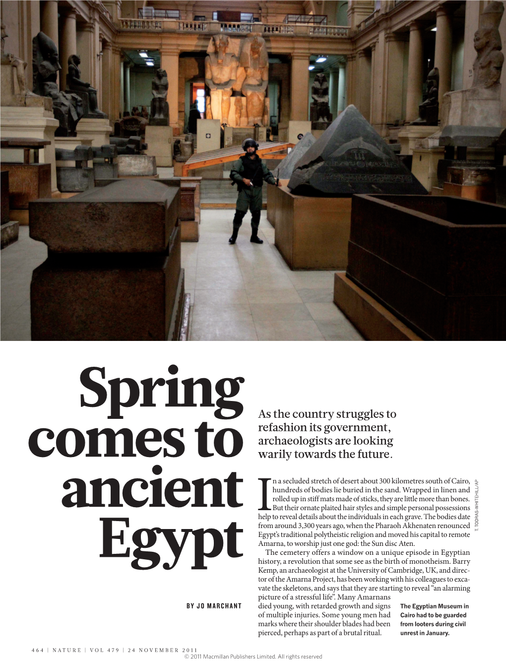 Spring Comes to Ancient Egypt