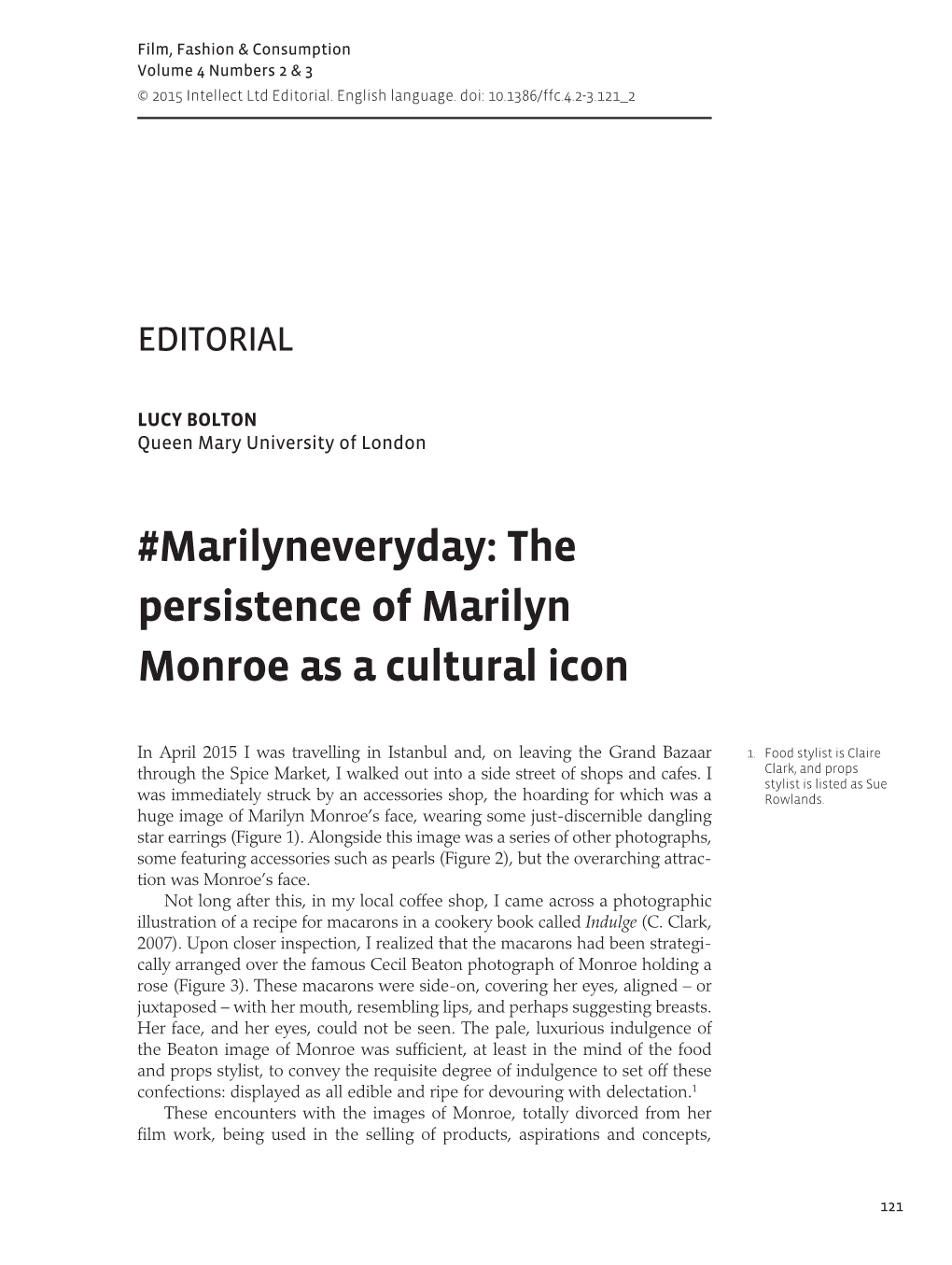 The Persistence of Marilyn Monroe As a Cultural Icon