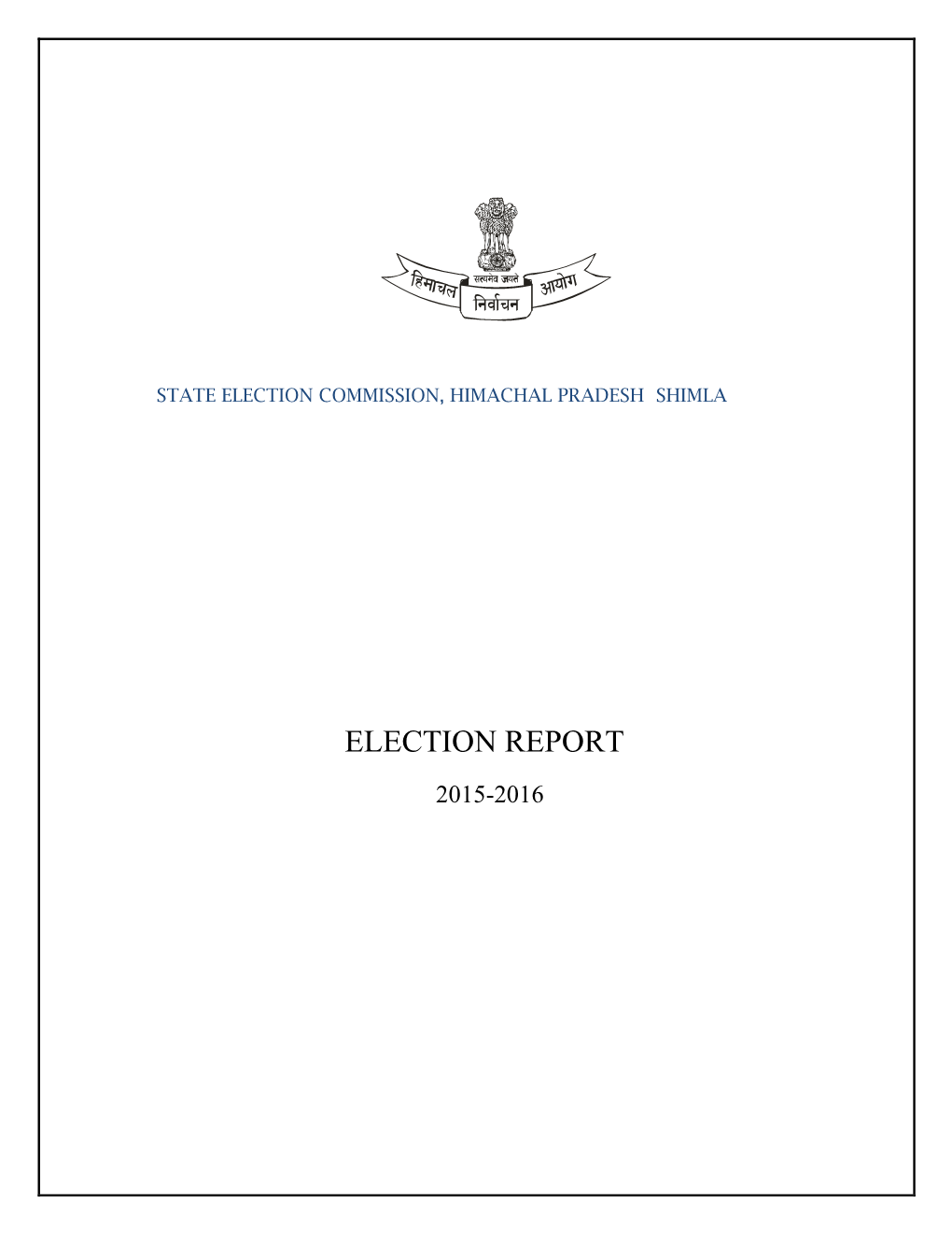 Election Report