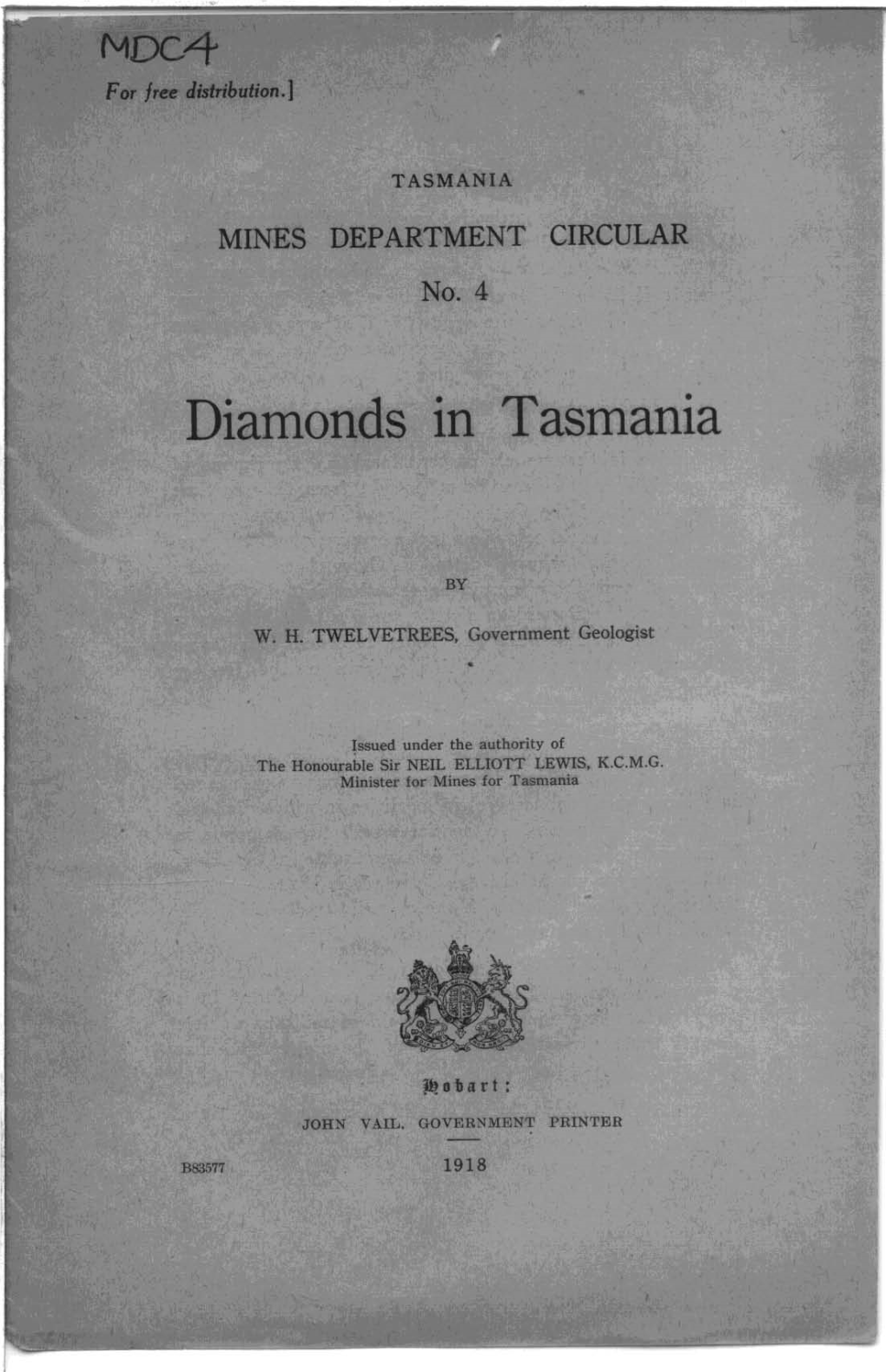 Diamonds Tasmania