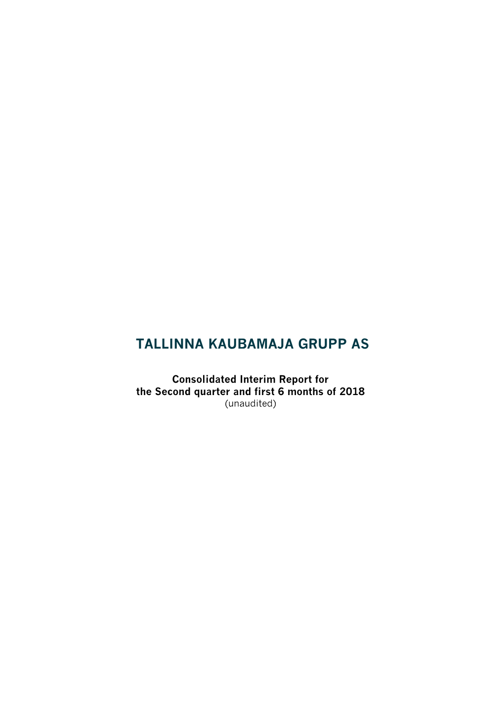 Tallinna Kaubamaja Grupp As