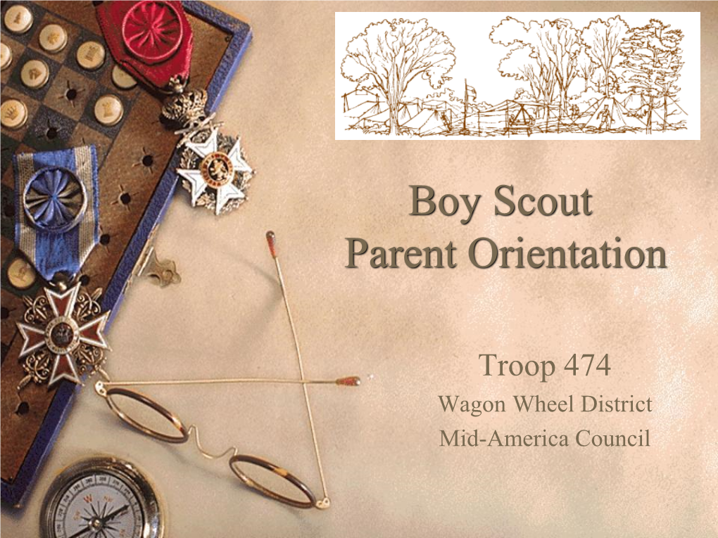 Boy Scout Parent Orientation