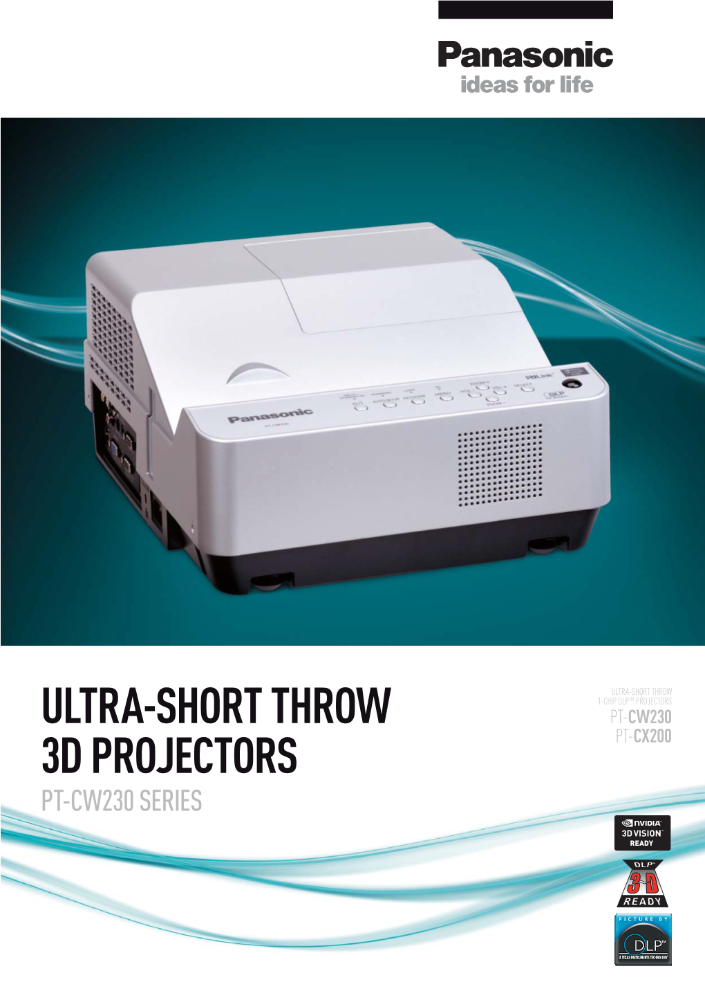 20179 Short Throw 3D Projector Brochure EN V3.Indd