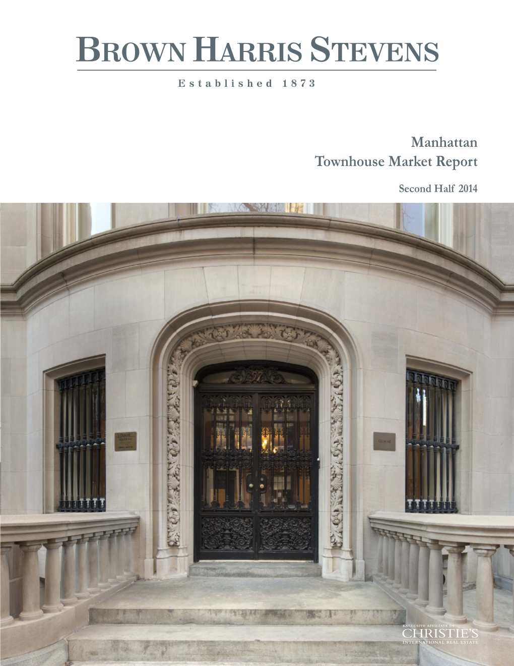 Manhattan Townhouse Market Report