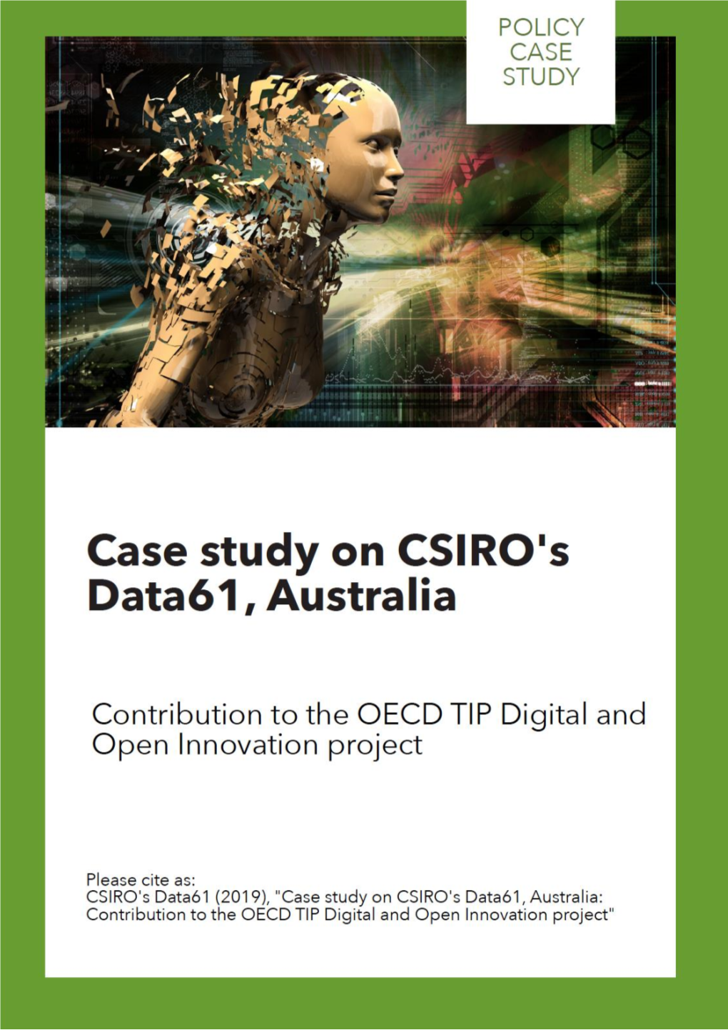 Case Study on CSIRO's Data 61, Australia