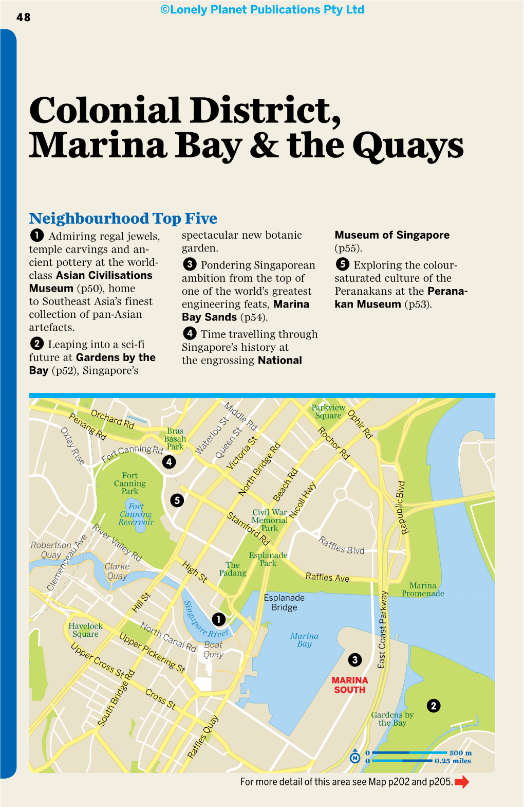 Colonial District, Marina Bay & the Quays