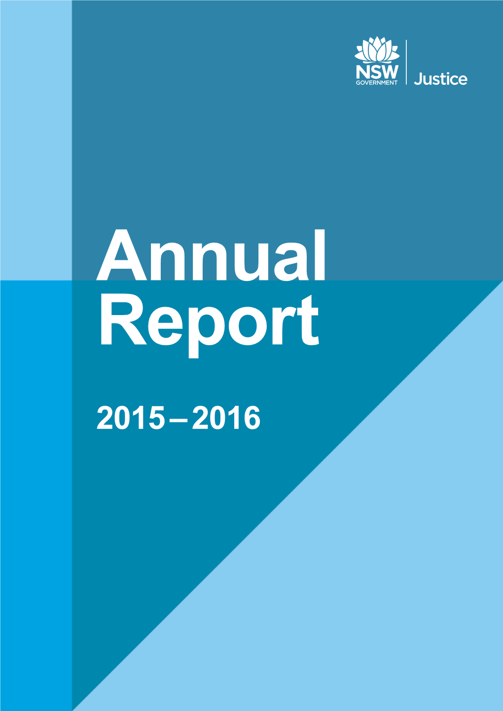 Department of Justice Annual Report 2015-16