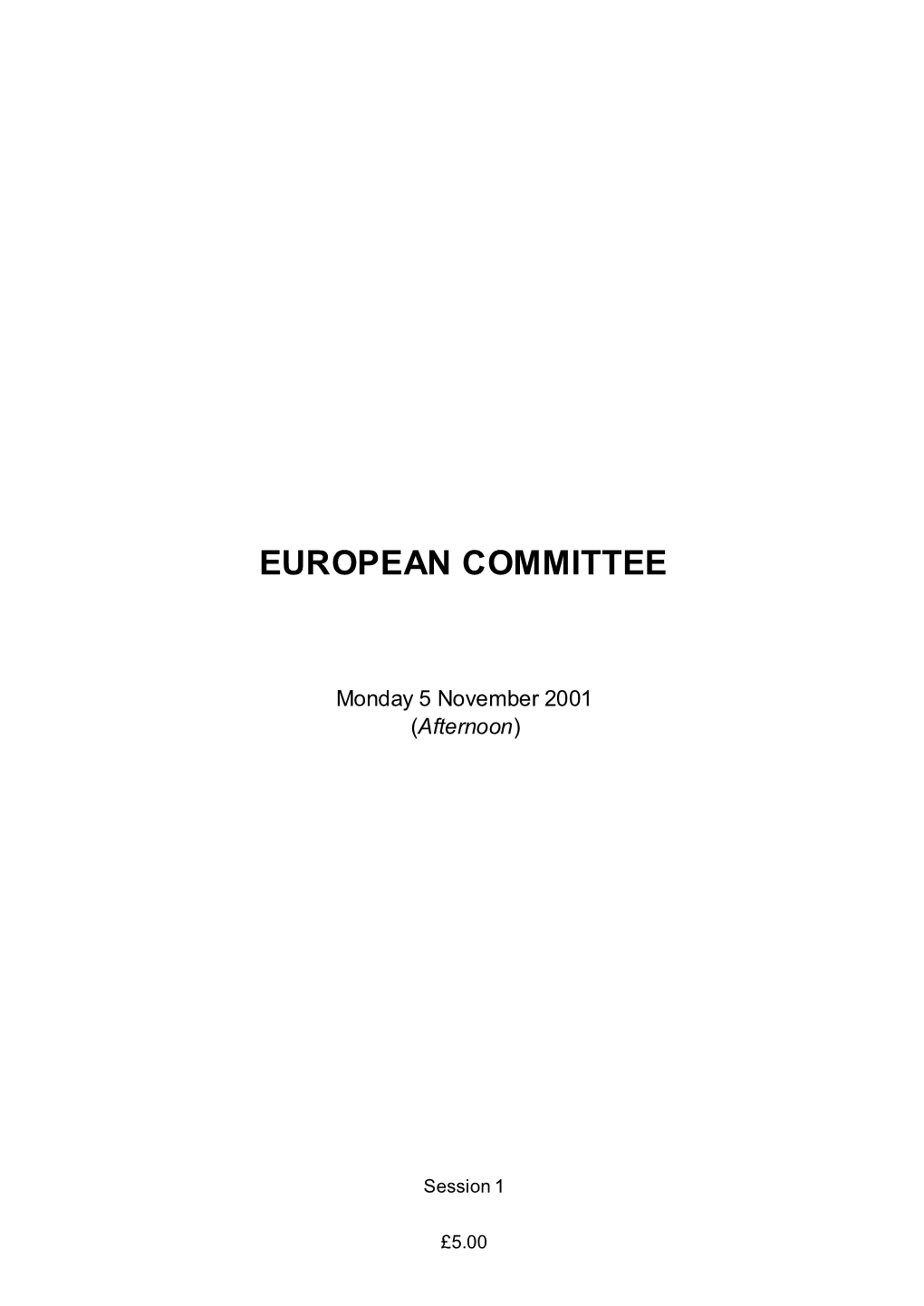 European Committee