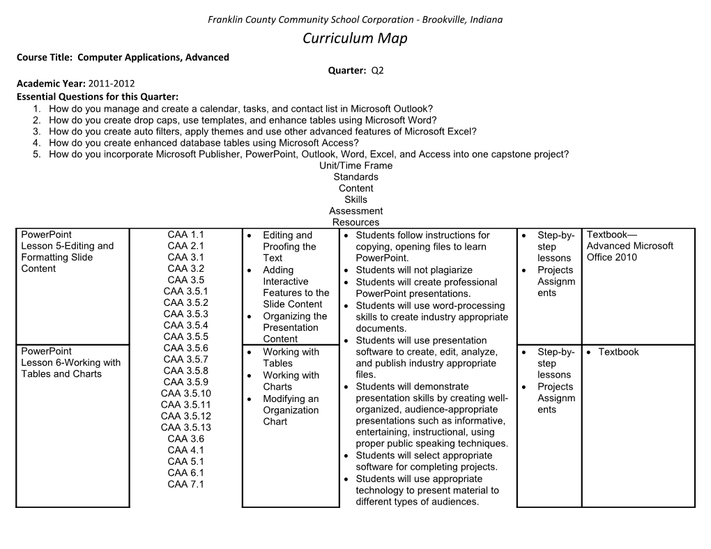 Franklin County Community School Corporation - Brookville, Indiana s4