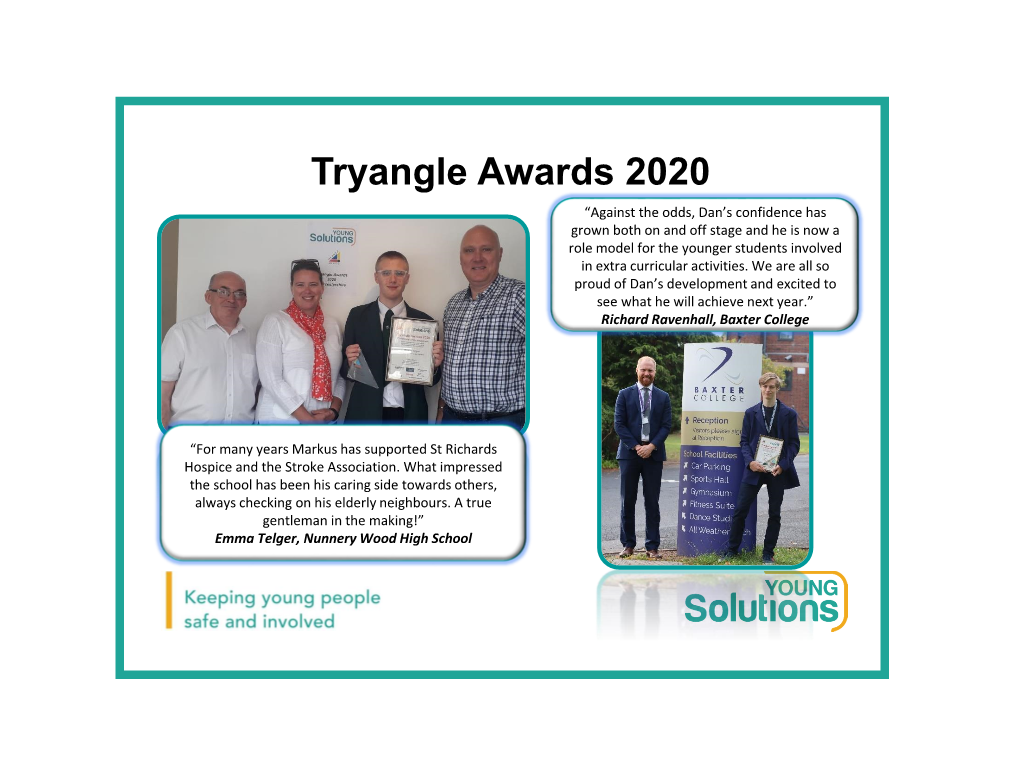 Tryangle Awards 2020