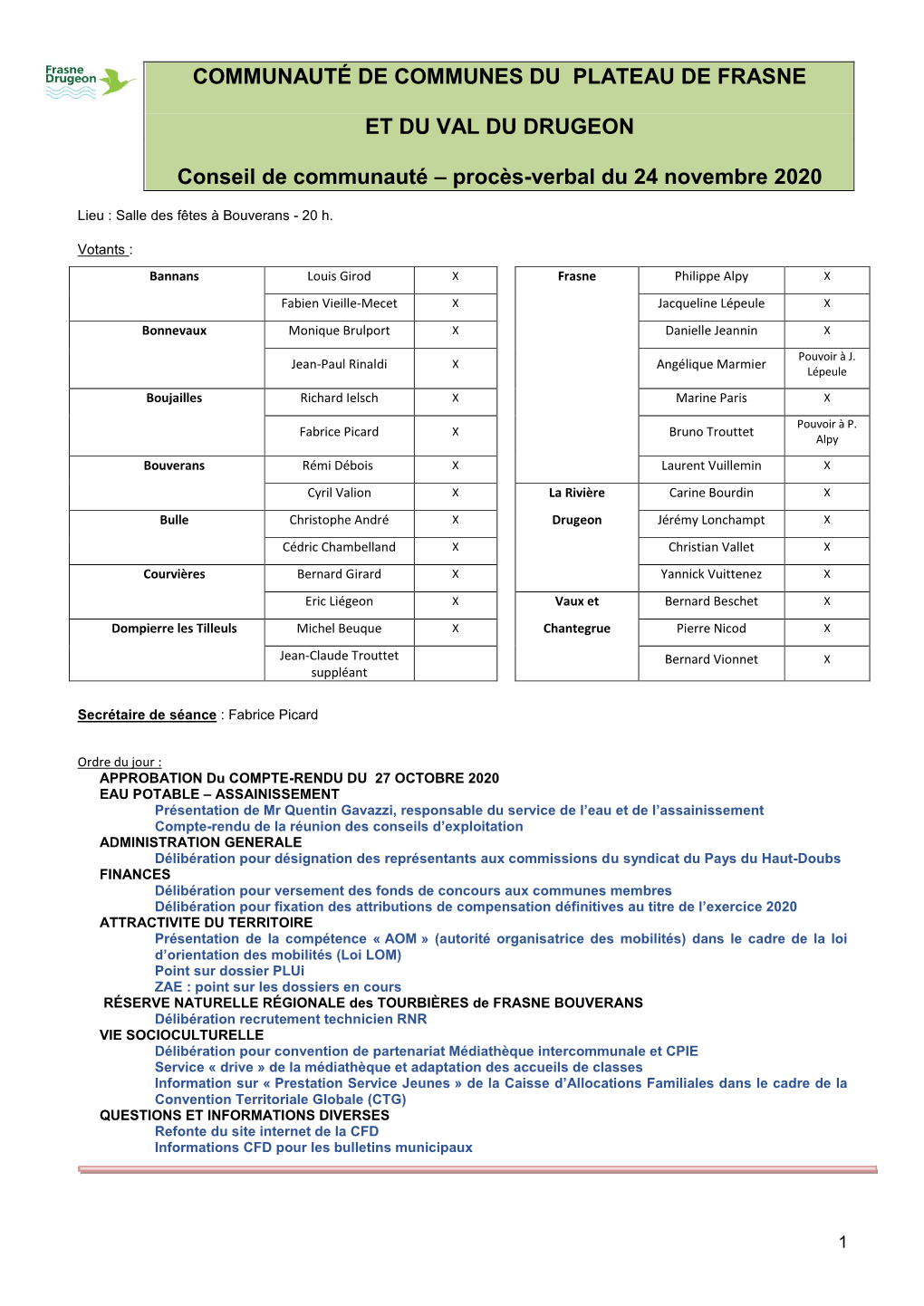 Syndicat Mixte De La Vallee Du Drugeon