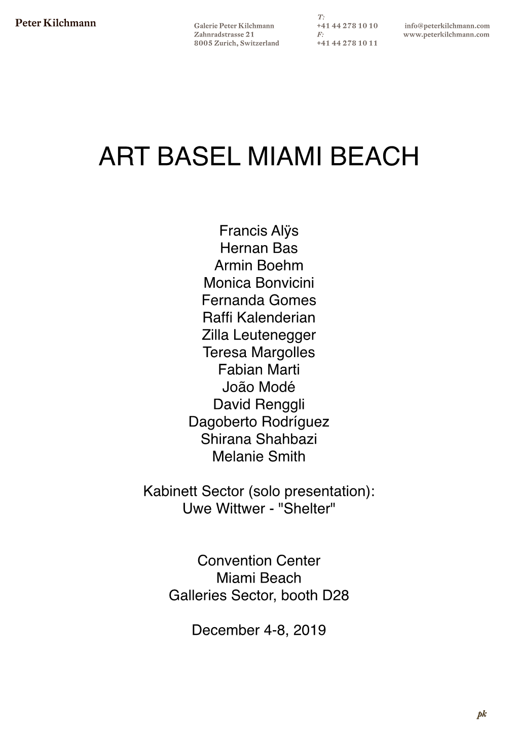 Art Basel Miami Beach