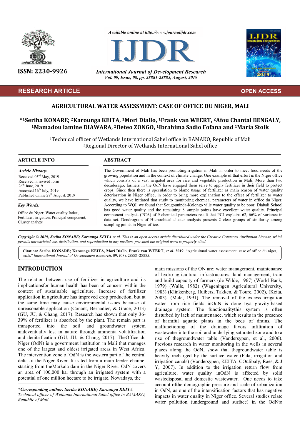 Original Research Article Open Access