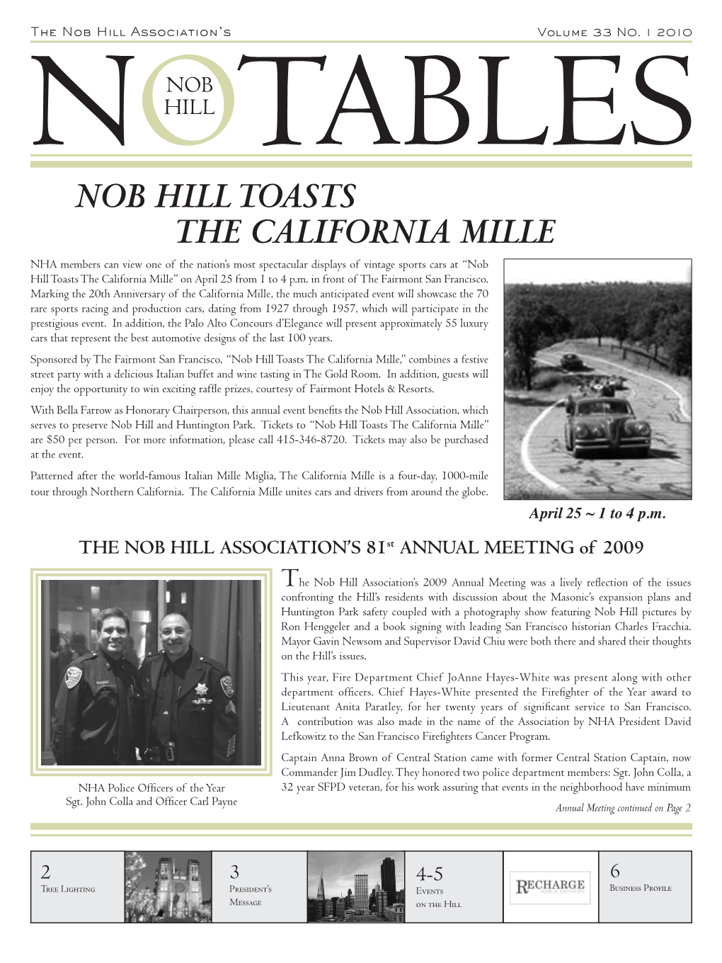 Nob Hill Toasts the California Mille