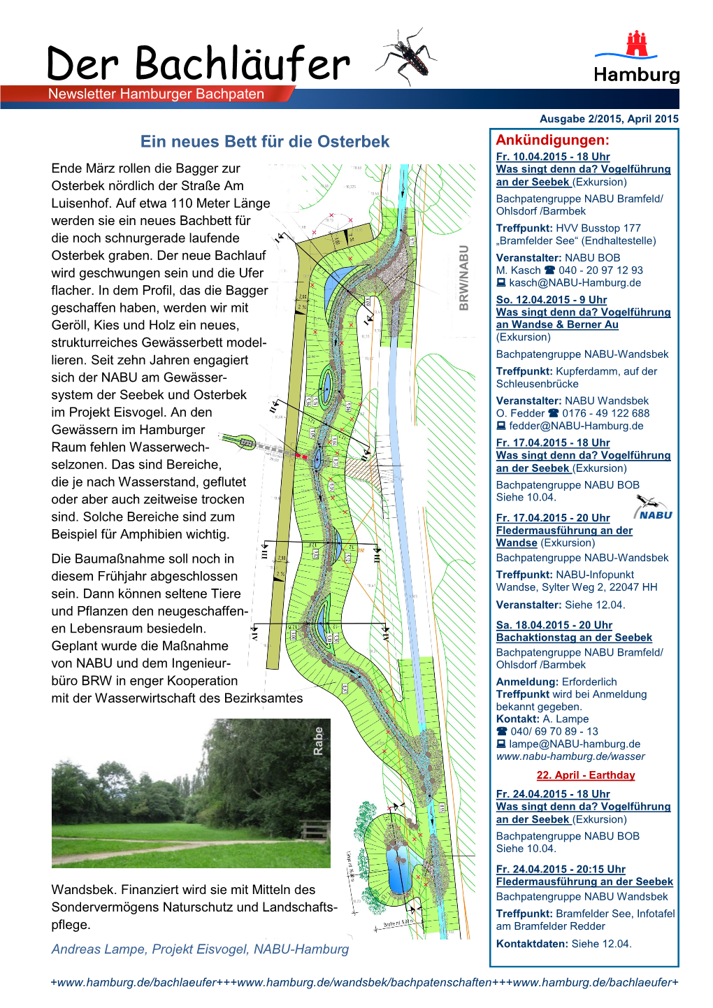 Der Bachläufer Newsletter Hamburger Bachpaten