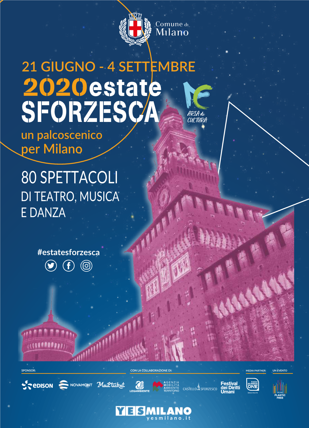 Estate Sforzesca Programma 21 Giugno-4