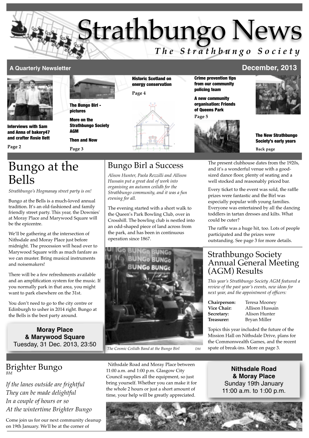 Strathbungo Newsletter Dec. 2013