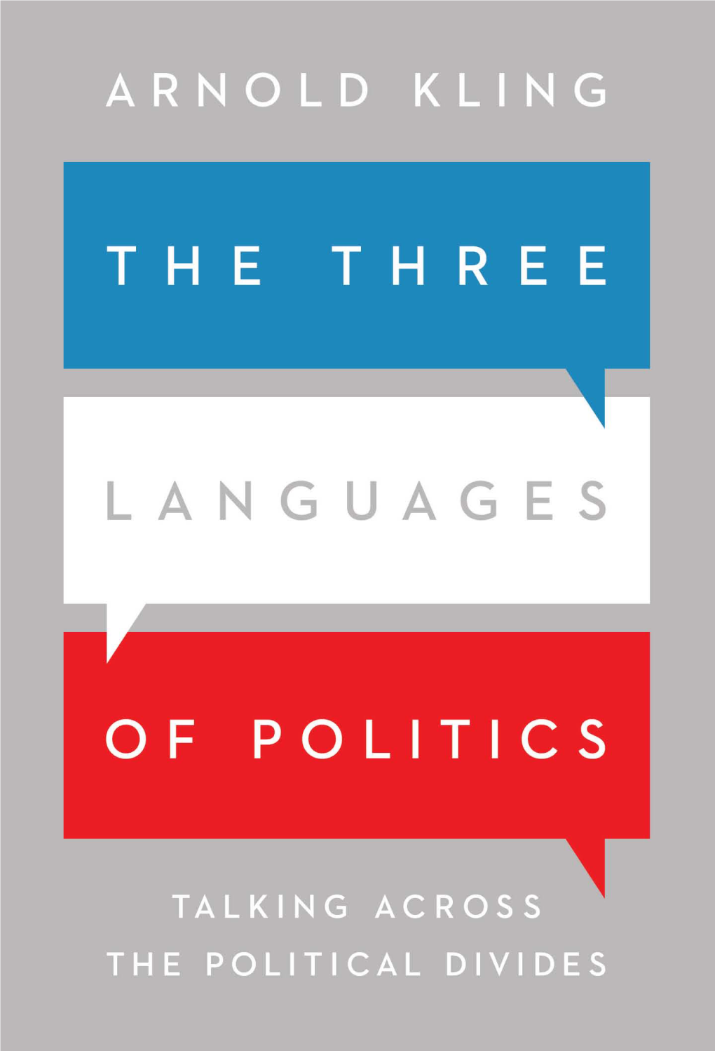 The Three Languages of Politics