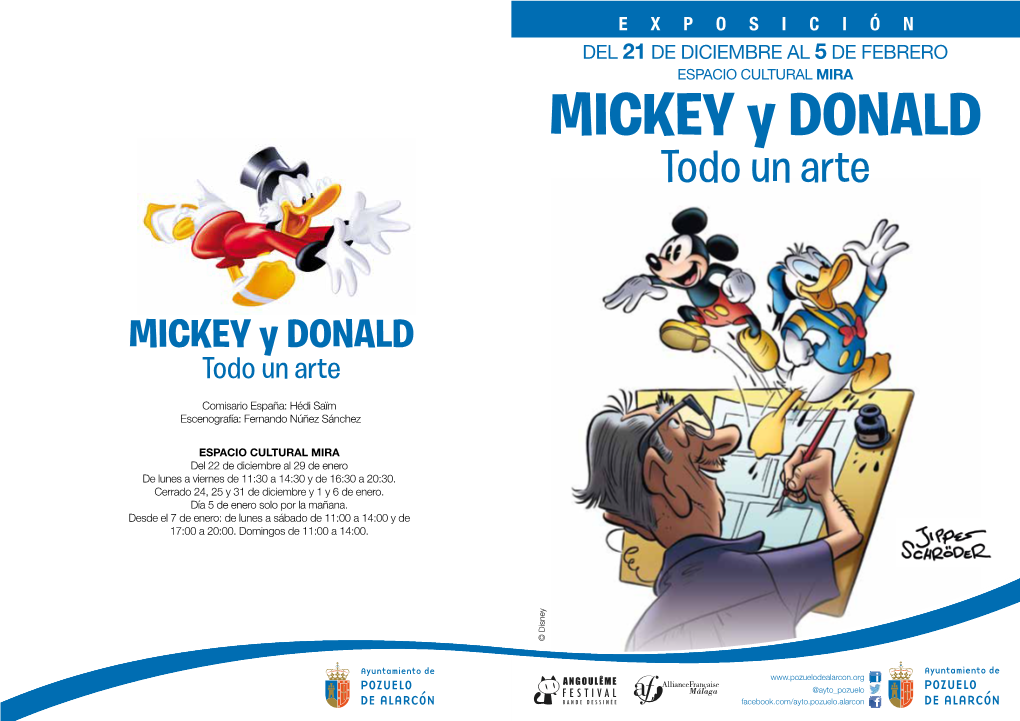 MICKEY Y DONALD Todo Un Arte