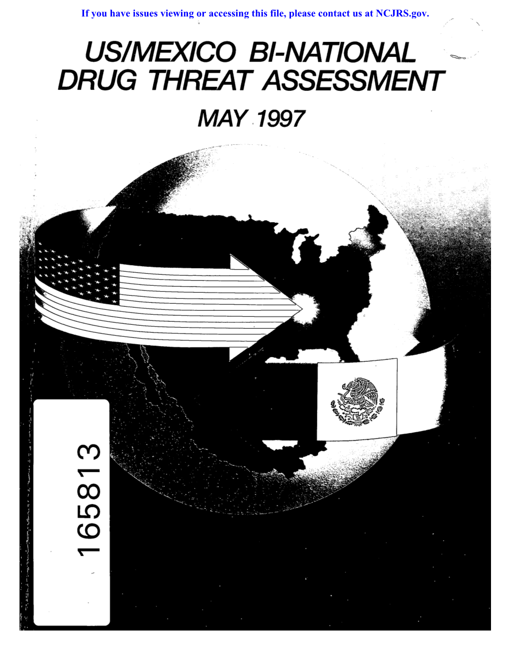 Us~Mexico Bi-National Drug Threat Assessment May 1997