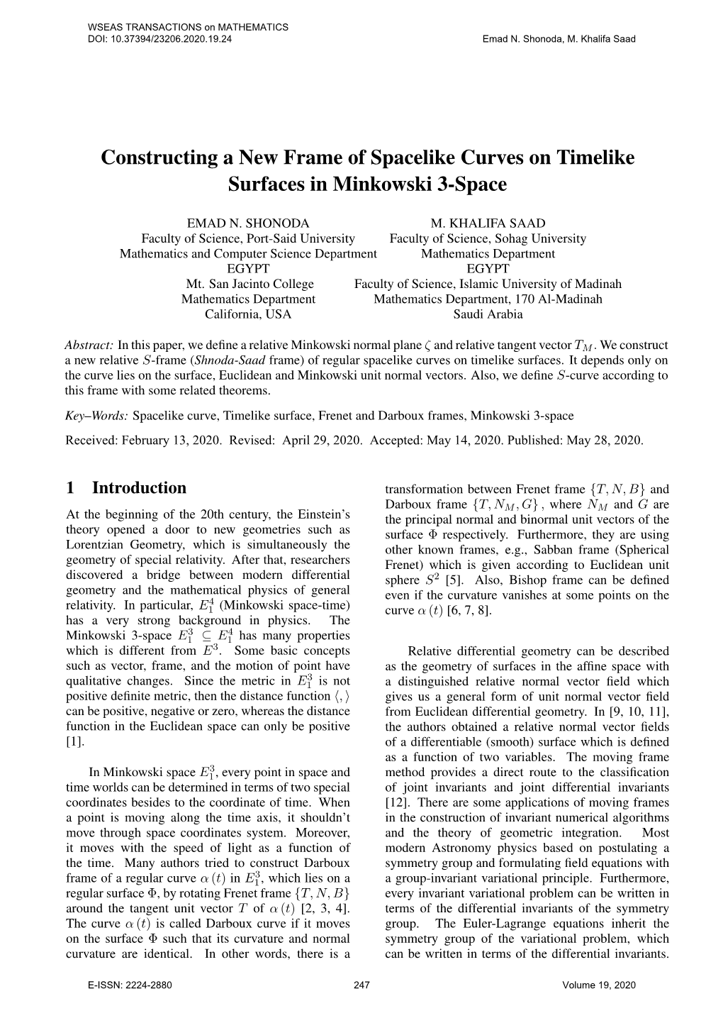 Constructing a New Frame of Spacelike Curves on Timelike Surfaces in Minkowski 3-Space