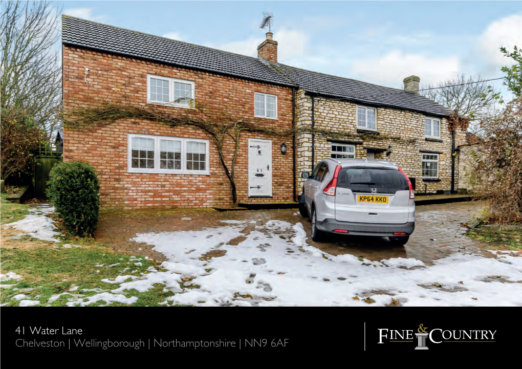 41 Water Lane Chelveston | Wellingborough