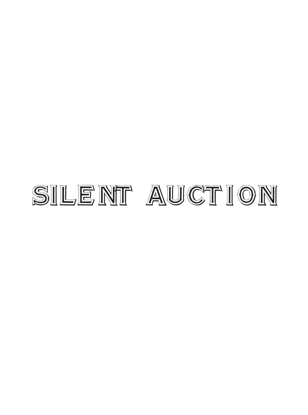 Silent Auction Silent Auction