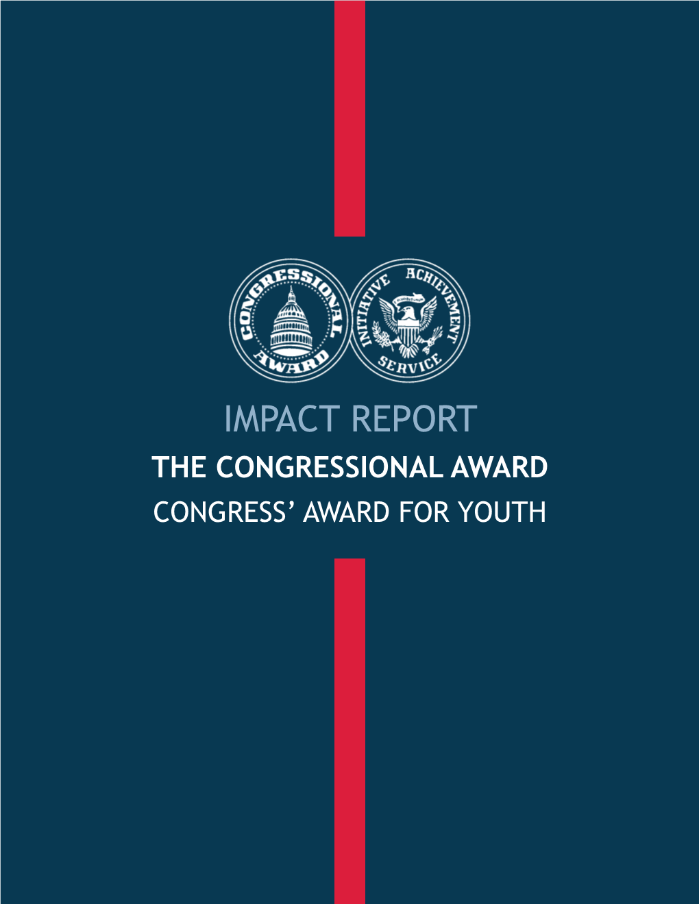 Impact Report the Congressional Award Congress’ Award for Youth Leadership Letter