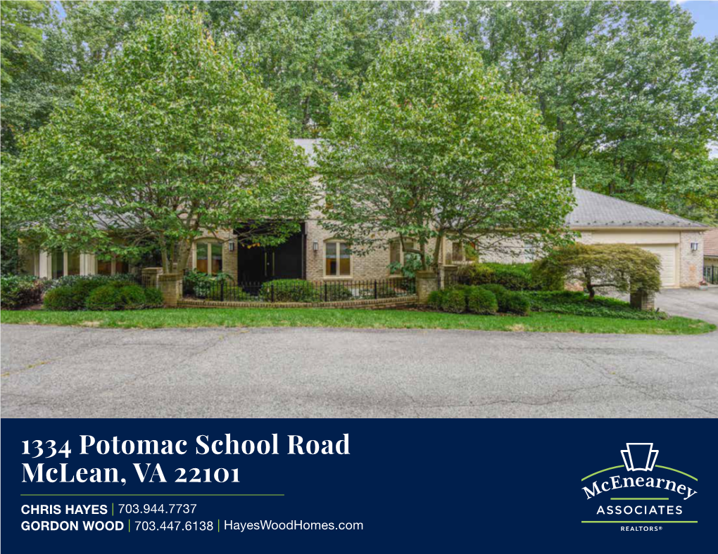 1334 Potomac School Road Mclean, VA 22101