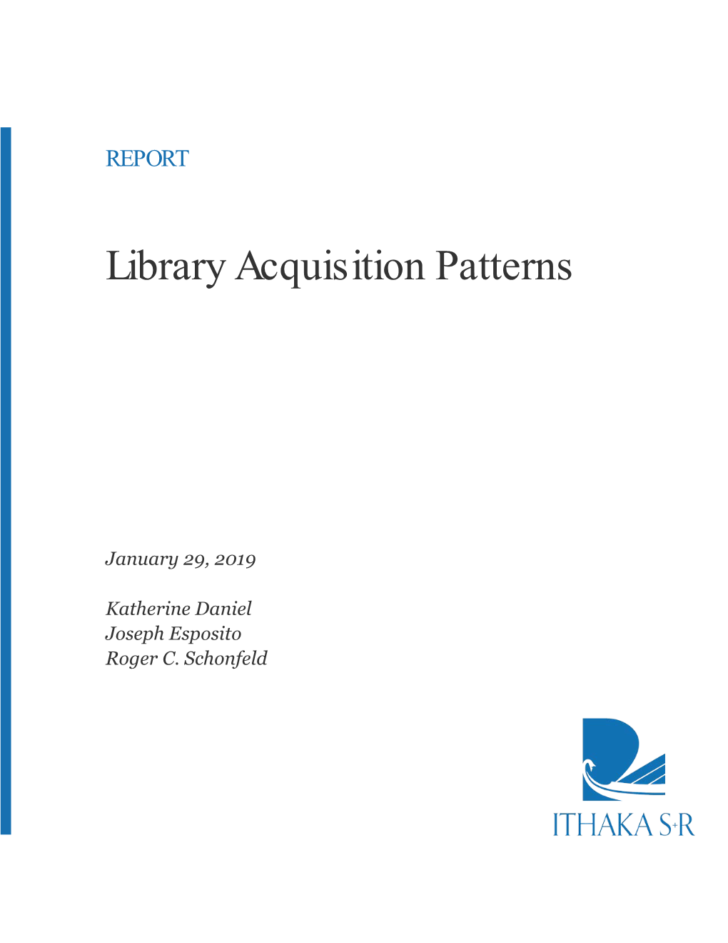 Library Acquisition Patterns