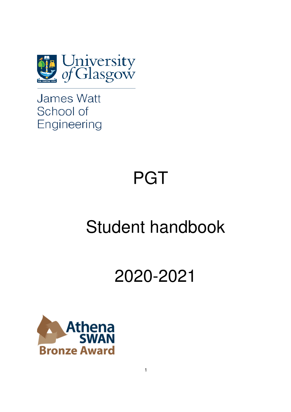 Msc Student Handbook 2020-2021 FINAL