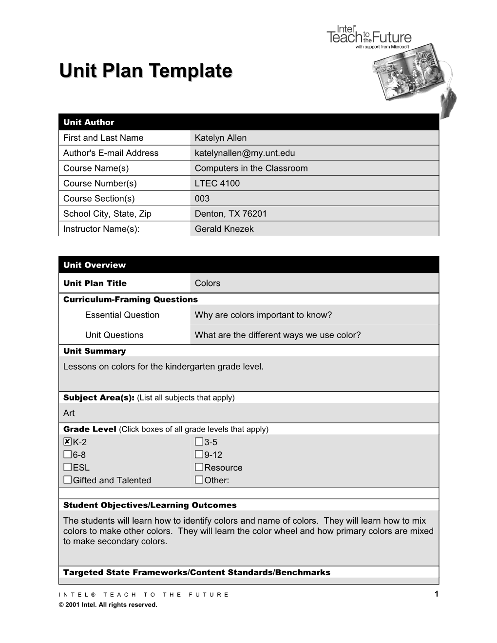 Unit Plan Template s14