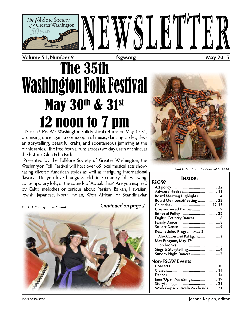 Washington Folk Festival