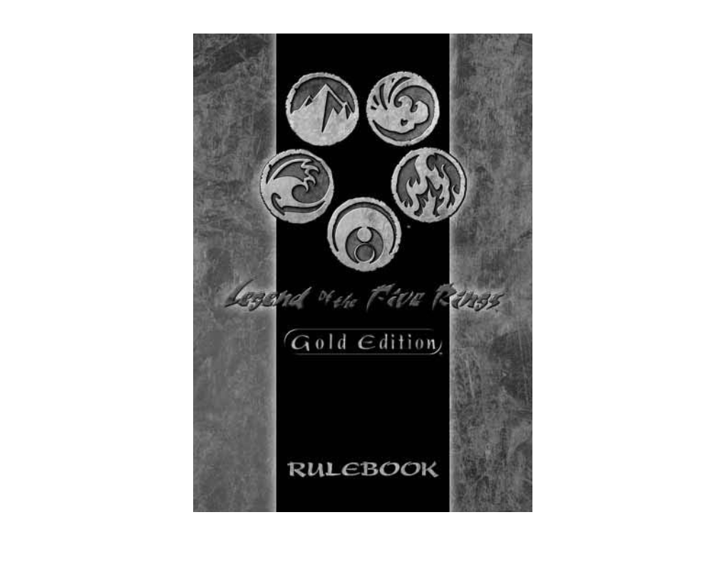 Gold Rulebook For