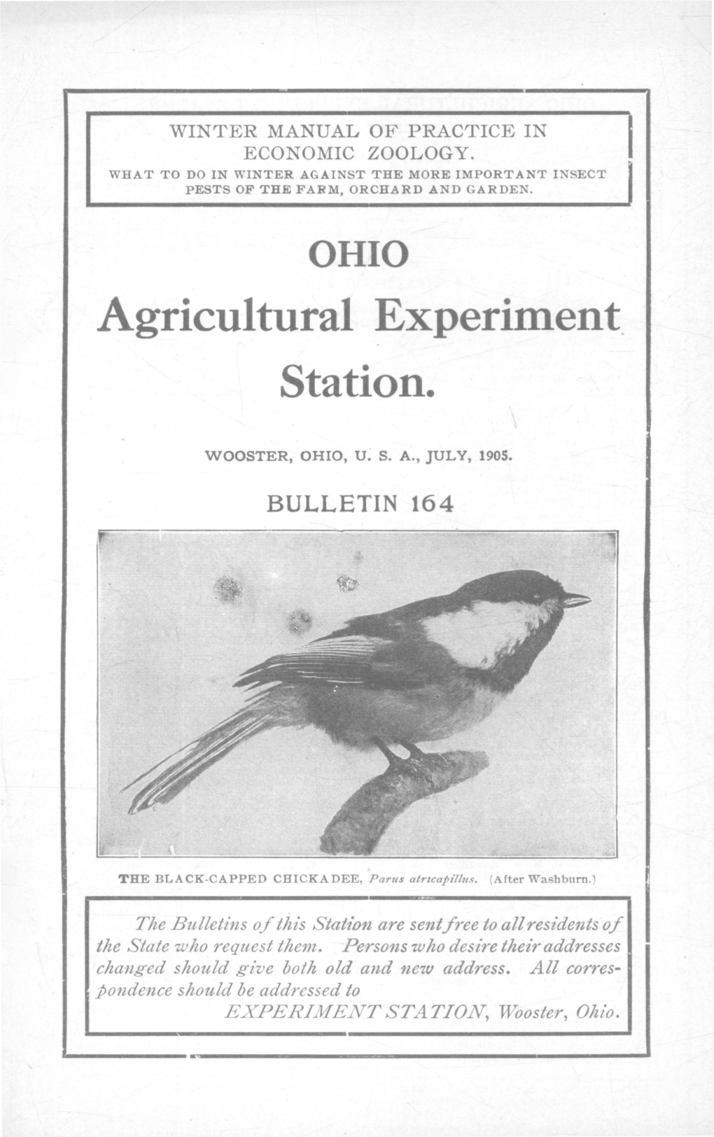 Agricultural Experiment. Station