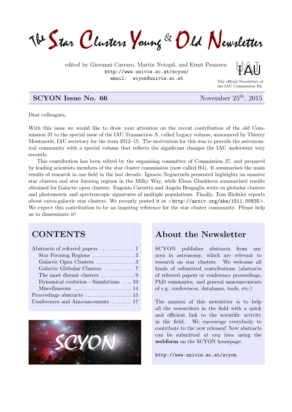 SCYON Issue 66