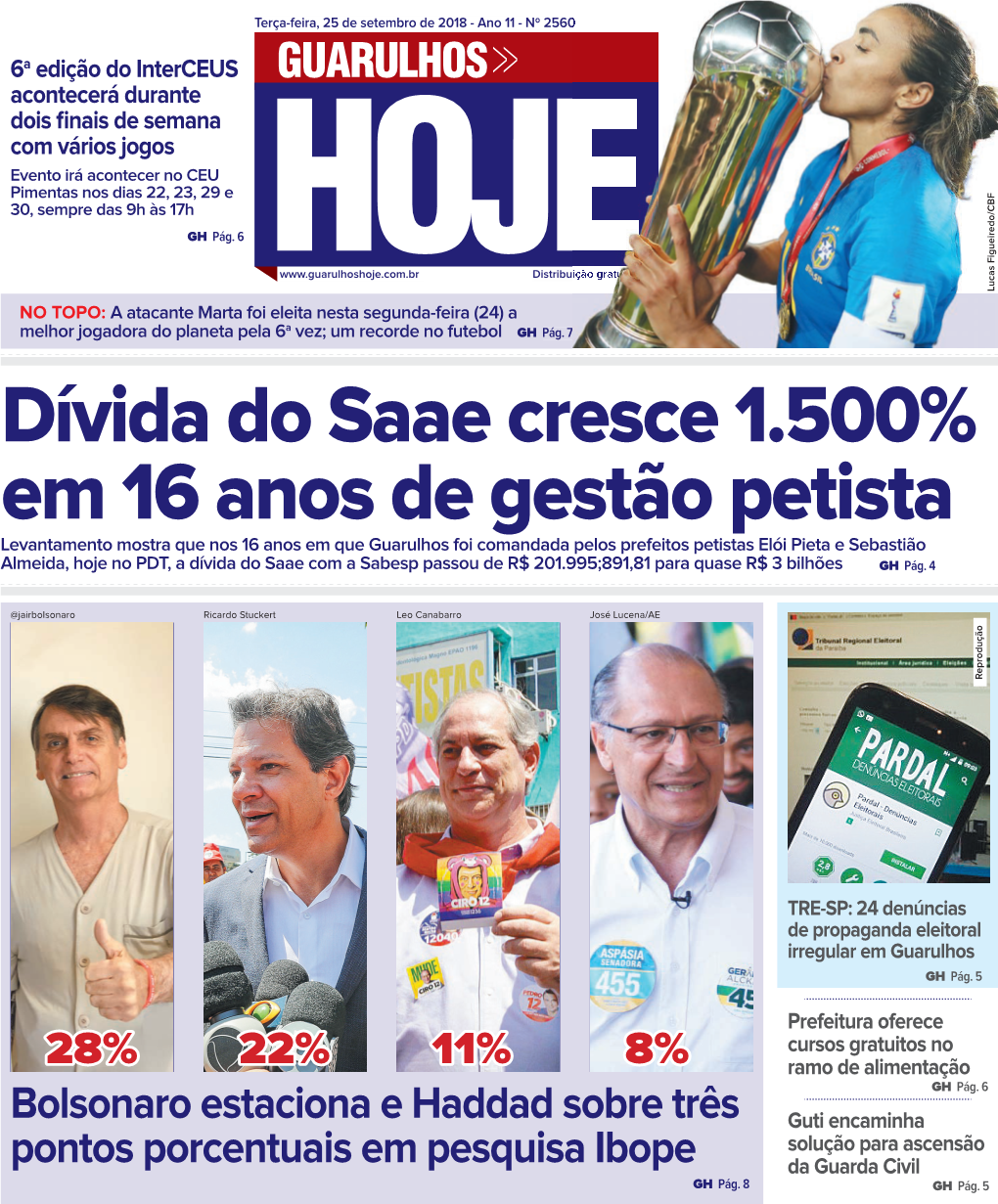 Dívida Do Saae Cresce 1.500% Em 16 Anos De Gestão Petista