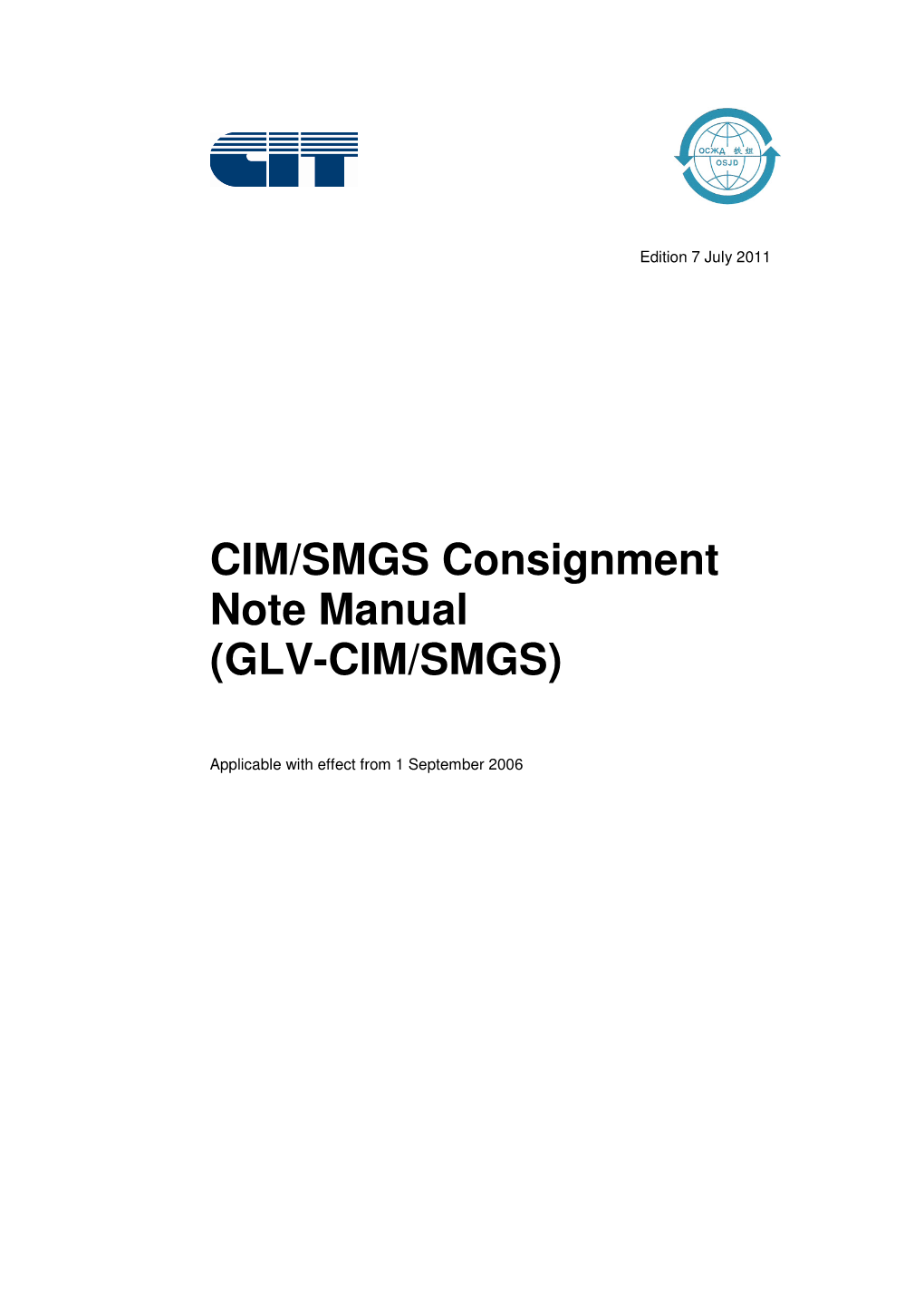 Handbuch CIM/SMGS