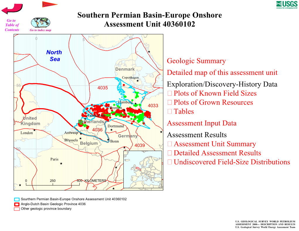 Sourthern Permian Basin-Europe Onshore