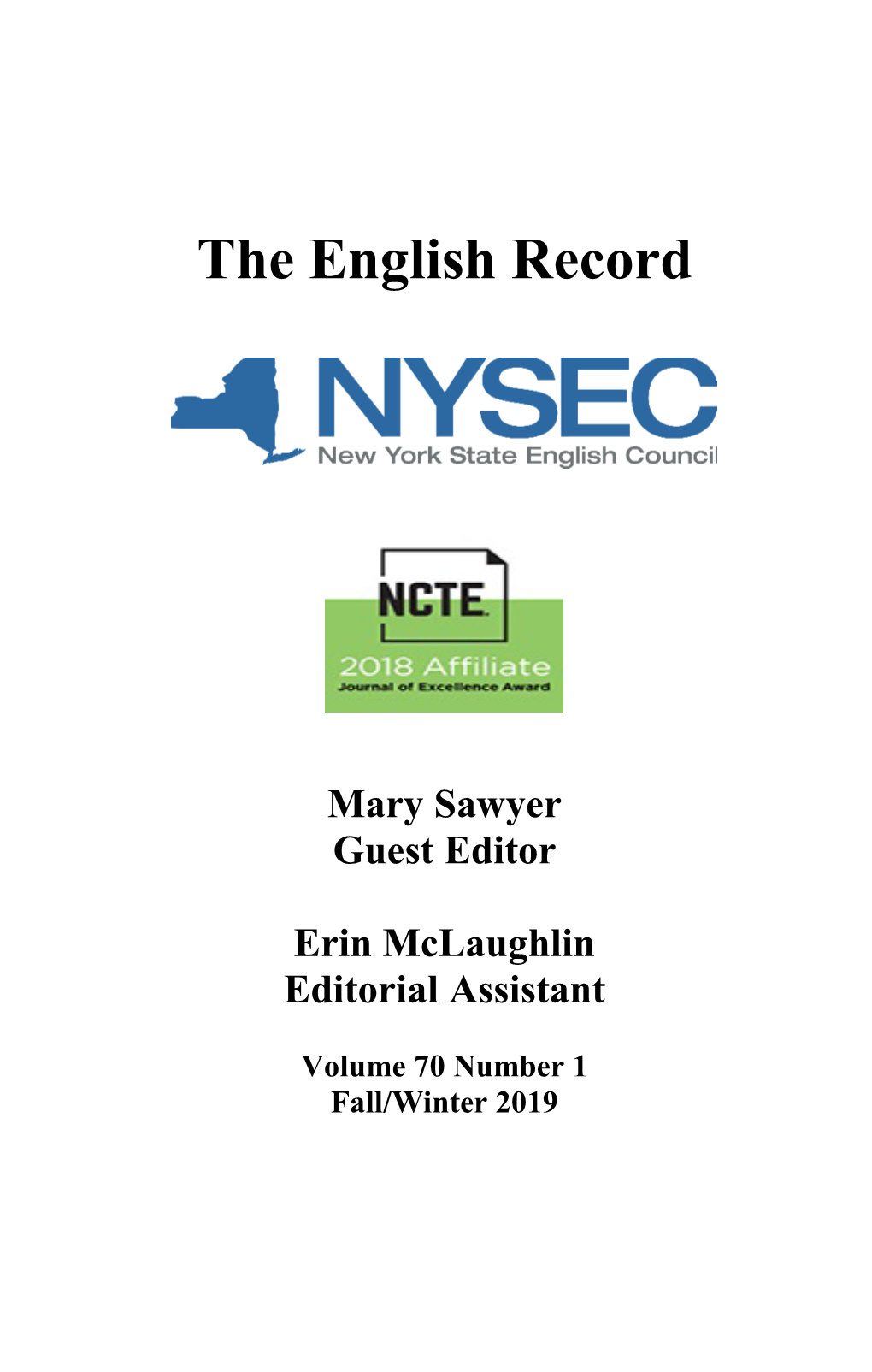 The English Record