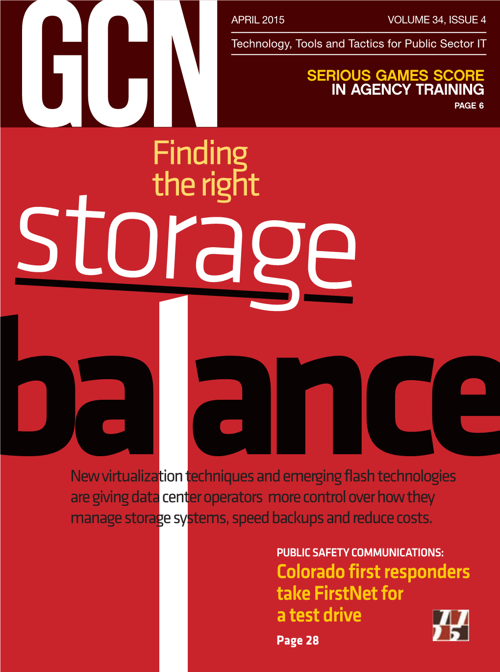 April 2015 Volume 34, Issue 4