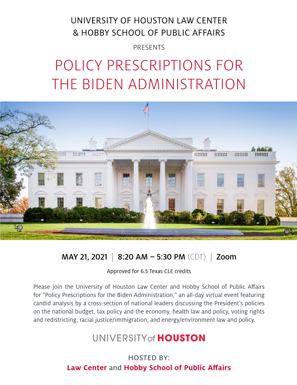 Policy Prescriptions for the Biden Administration