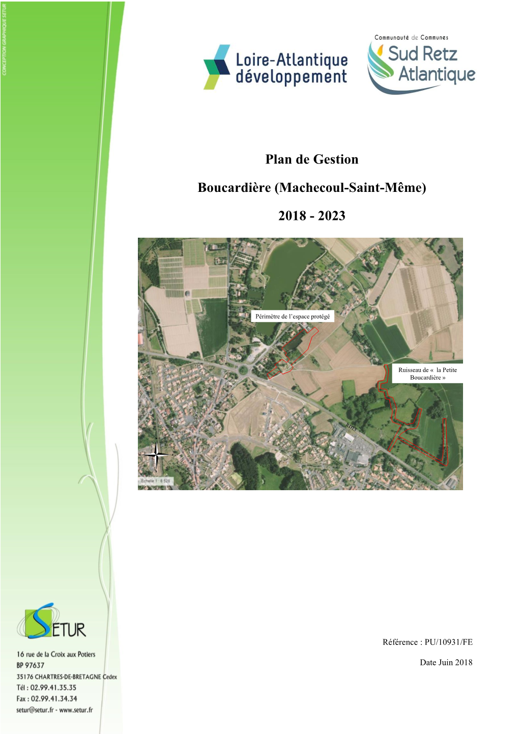 Plan De Gestion Boucardière (Machecoul-Saint-Même) 2018