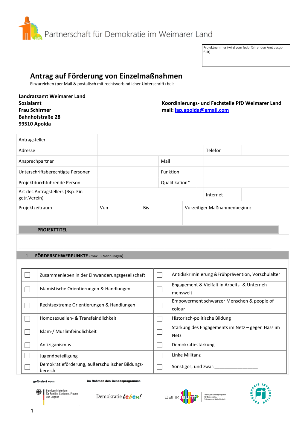 Antrag Pfd WL 2021